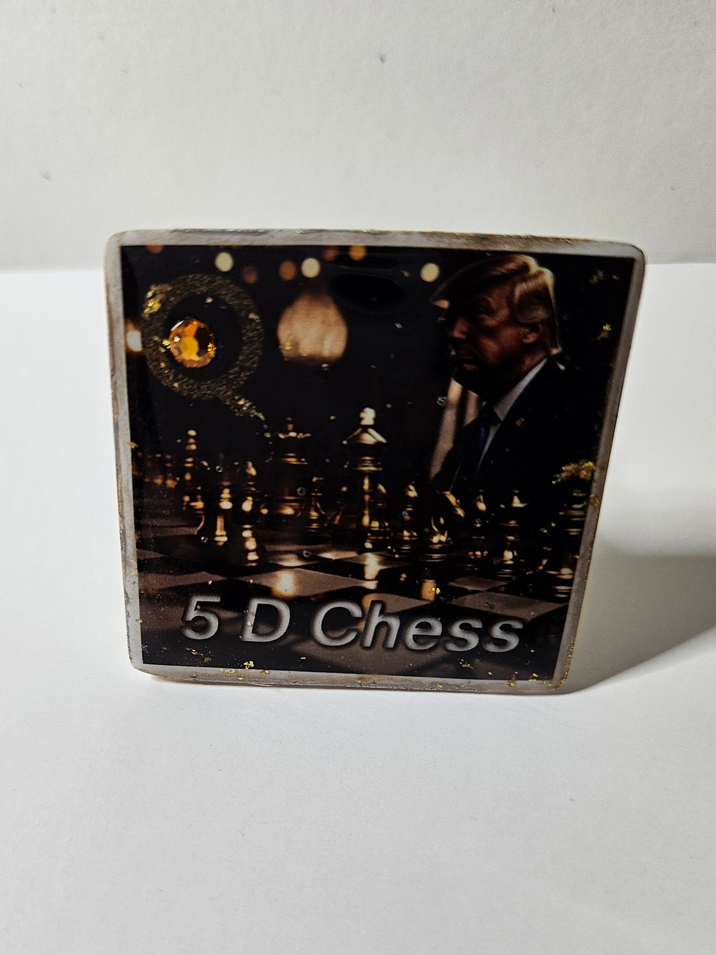 Donald Trump 5D chess pin