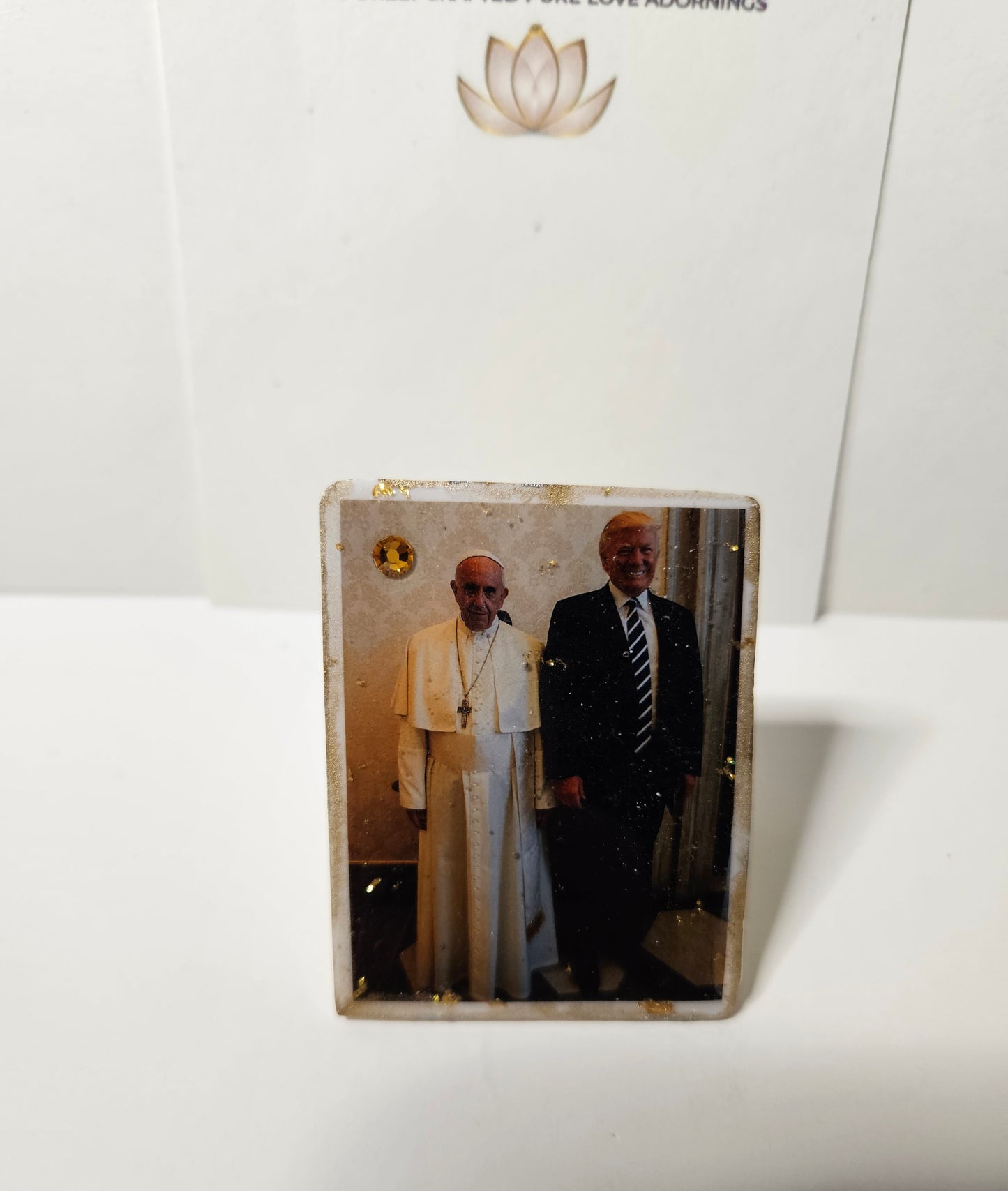 Trump Pope Pin