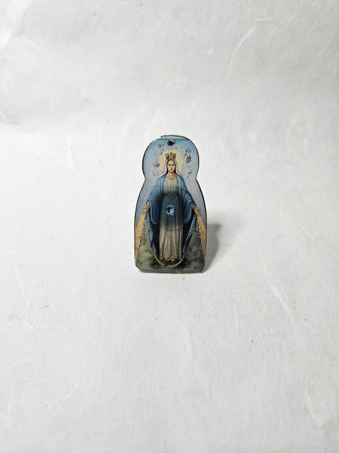 Blessed Mother Mary portal ring