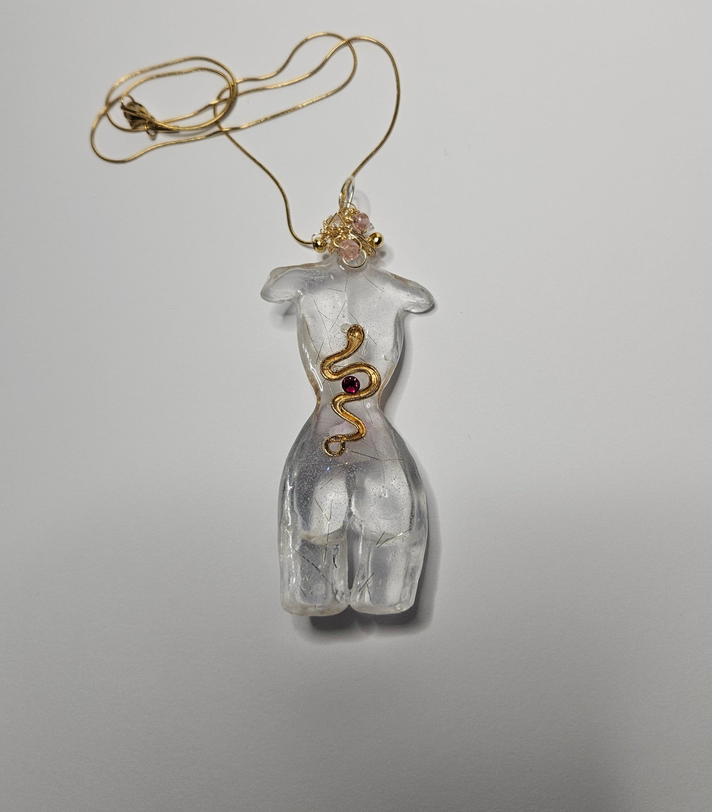 Divine feminine form pendant